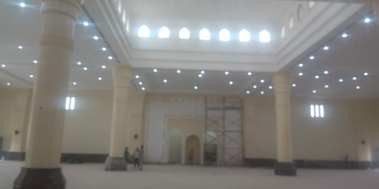 تصميم ديكور ودهان مسجد الأميرة نورة في القصيم من اعمالنا
