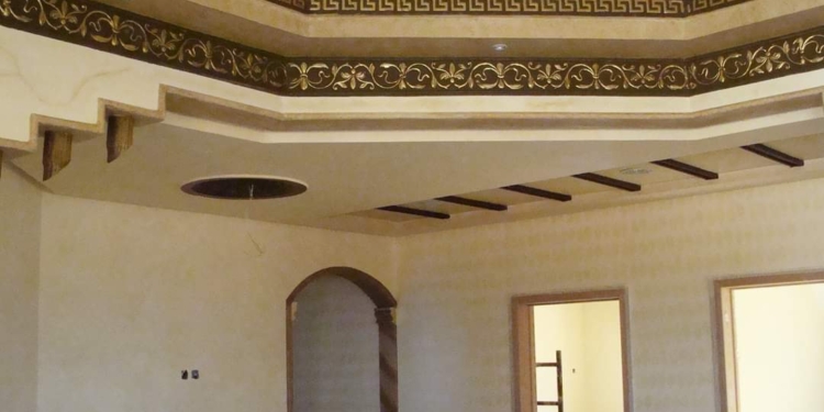 دهانات وديكورات جبس بورد اسقف وجدران رائعة من اعمالنا في الرياض
